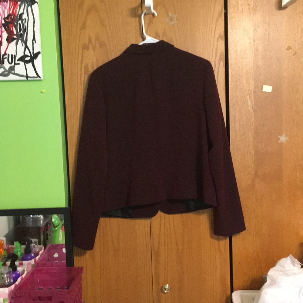 Maroon Suit jacket - Picture 2 of 2
